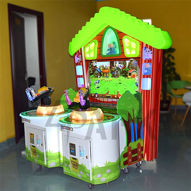 Whole Design Farm Hunting Theme Coin Operated Laser Shooting Game Machine Video Game Machine