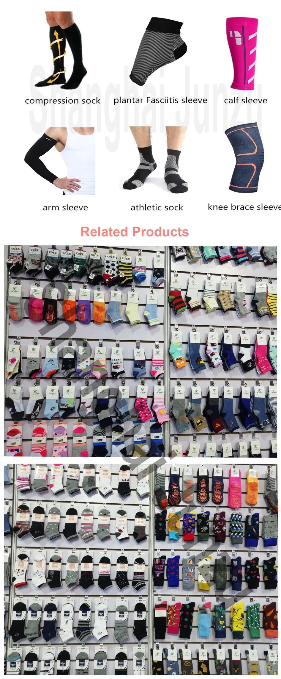 Knee High High Quality Sports Socks Compression Socks Sports Socks Best Quality Socks in China