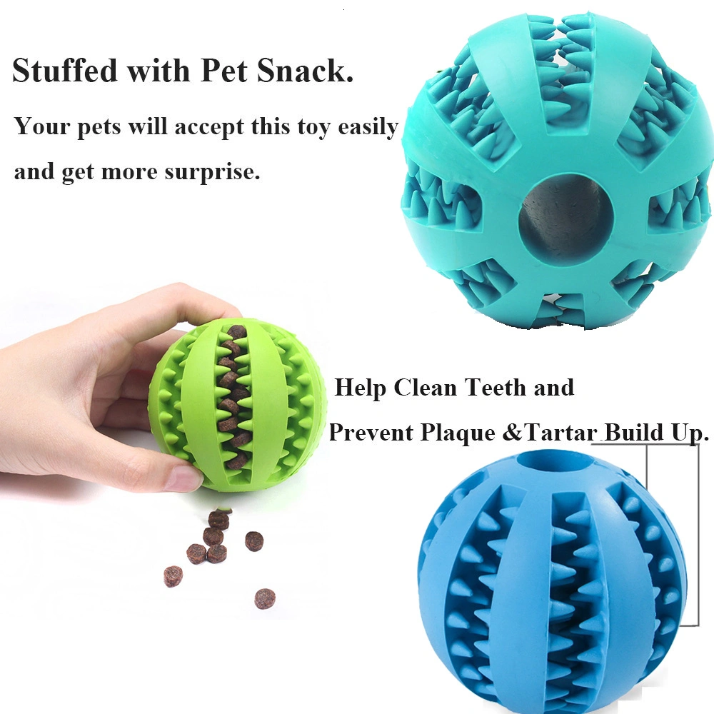 Wholesale Dog Treat Toy Ball Dog Tooth Cleaning Toy Interactive Dog Toys