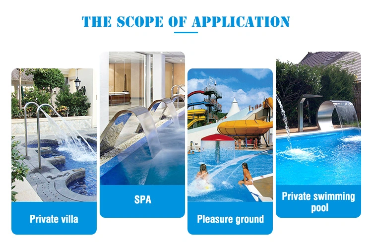 Hot Sale Rainfall Massage Vichy Shower for Swimming SPA Pool