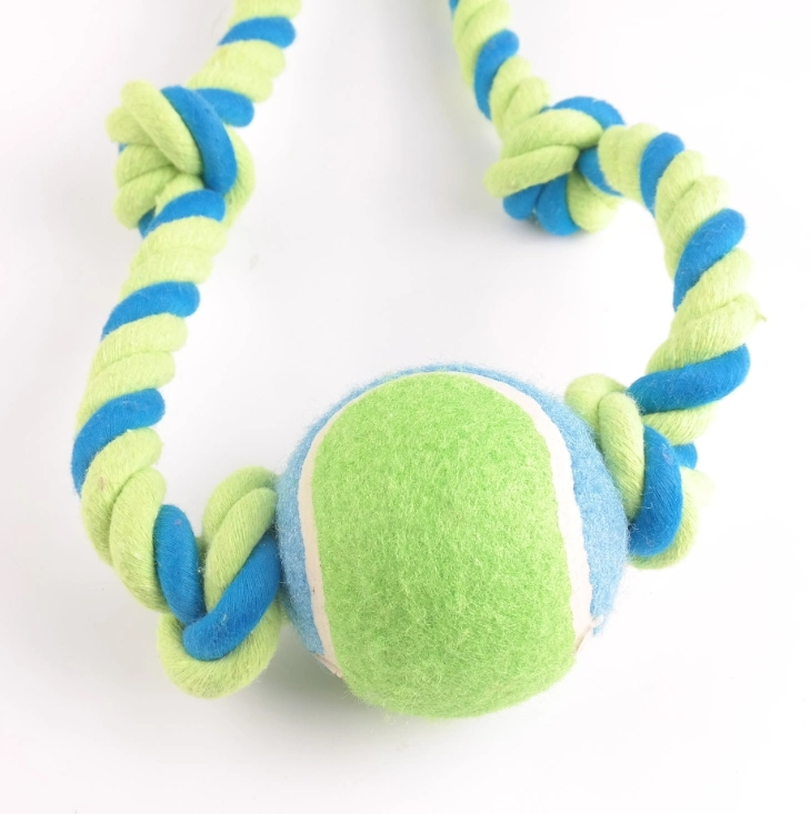 Dog Rope Toy with 3 Tennis Ball