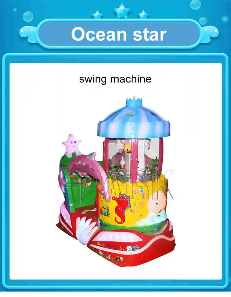 Epark Ocean Star Coin Pusher Game Machine Children Game Machine Amusement Park Products
