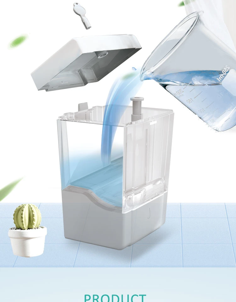 Automatic Soap Dispenser 600ml Transparent Alcohol Spray Gel Hand Sanitizer Dispenser Automatic Dispenser Sensor Dispenser