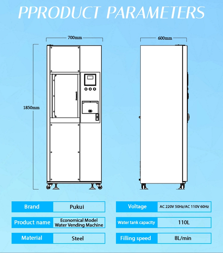 China Manufacturers Reverse Osmosis Commercial Stainless Steel Water Dispenser Machine Vending