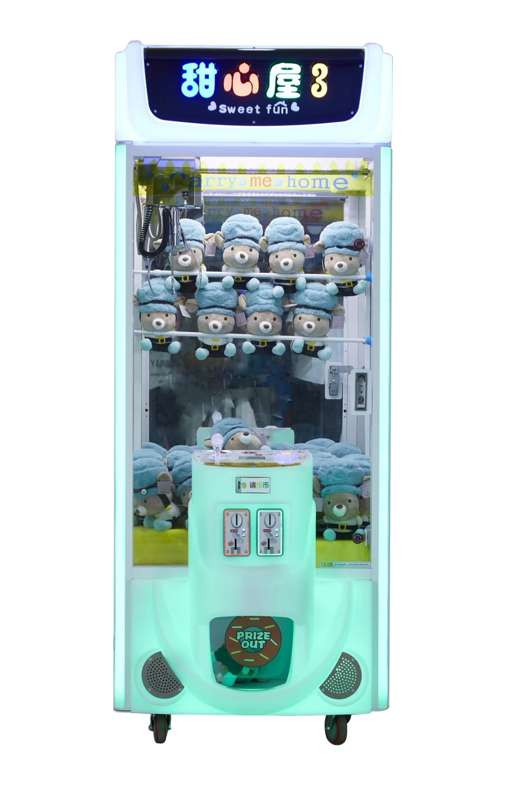 Game Machine/Prize/Toy Vending/Price/Vending/Amusement/Arcade/Crane Claw/Toy Crane/Arcade Claw/Claw Crane /Claw/Crane/Game Machine