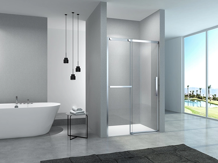 Ige Super Quality Shower Room Chromed Bathing Cabin (WM-D-004)
