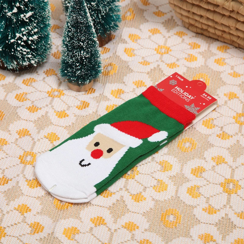 3D Christmas Socks New Design Cartoon Snowman