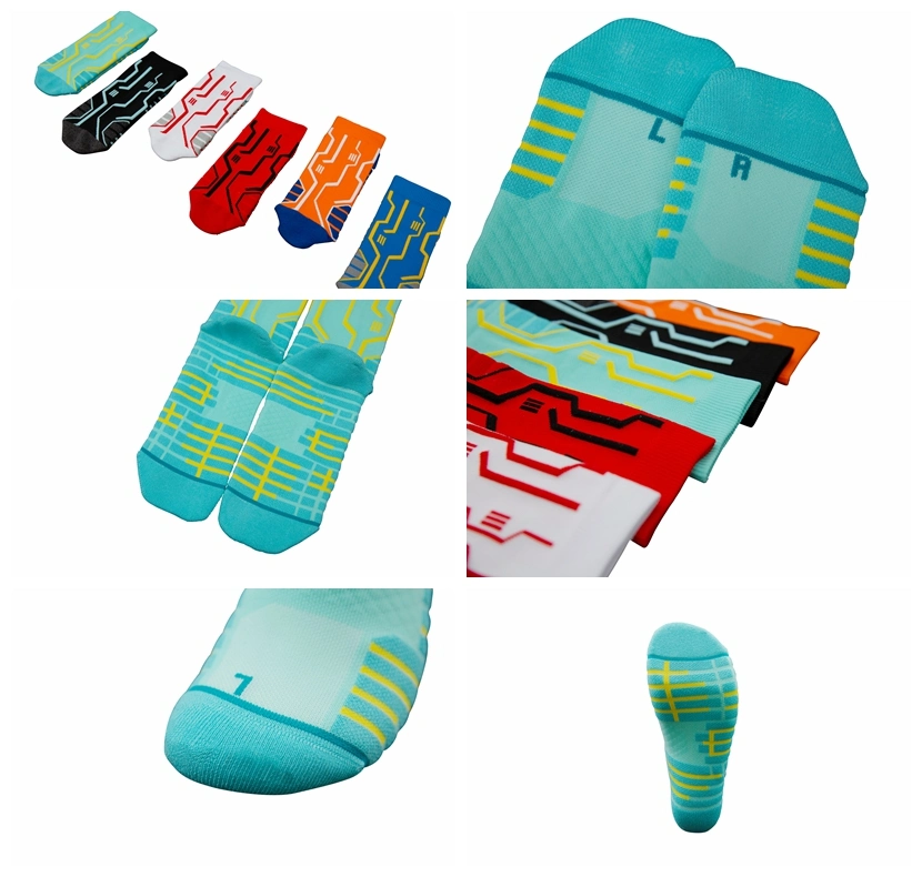 2021 New Design Cotton Crew Sock Sport Socks Basketball Socks for Elite Man