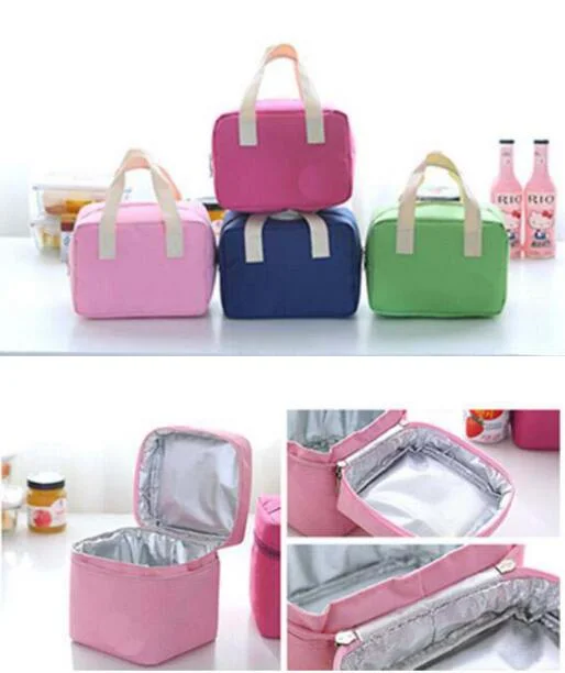 Travel Picnic Food Bag Insulated Lunch Tote Cooler Bag Sh-16042248