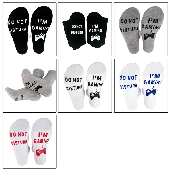 Funny Socks Great Novelty Gift Christmas Santa Gamers Gift Socks