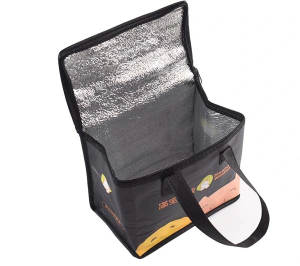 Small Full Printing Non Woven Thermal Bag Lunch Cooler Portable Insulated Bag