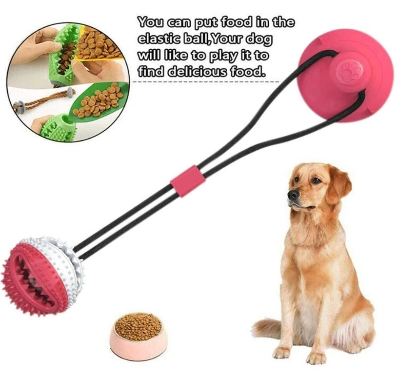 Pet Dog Toys Leakage Dog Toy Ball Gnawing Resistant Dog Products Pet Molar