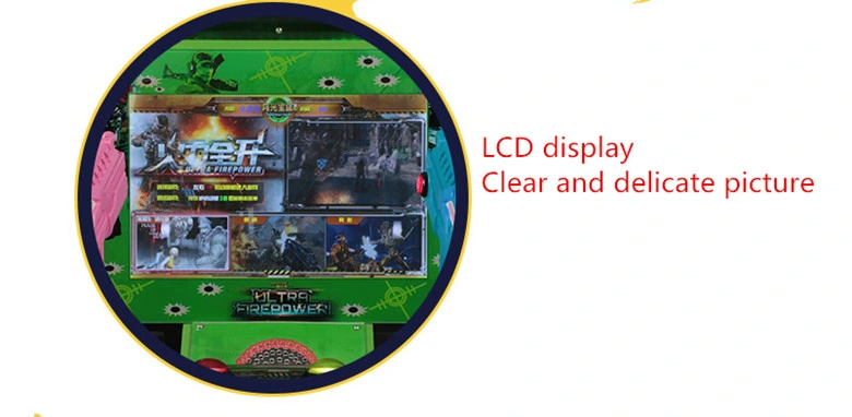 New Design 2 Player Gun Shooter Arcade Fighting Game Machine