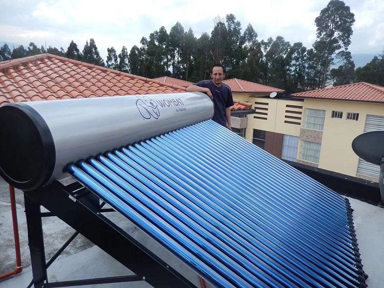 Pressurized Solar Energy Water Heater for Home Using, Hotel Using