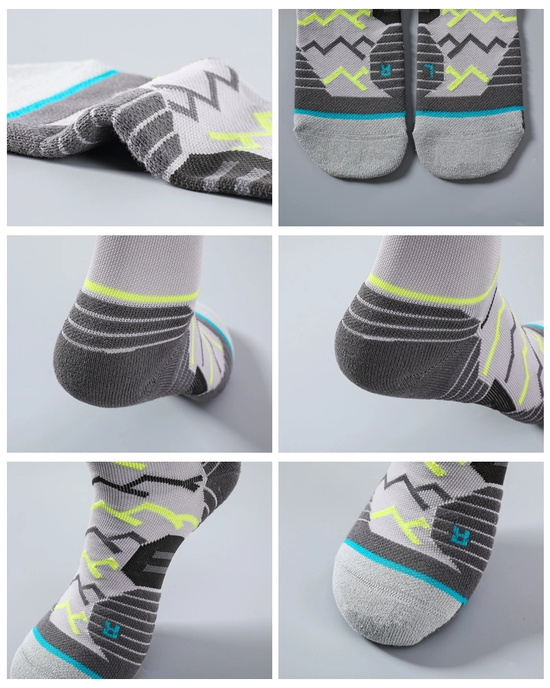 Fashionable Pattern Sock Men's Leisure Sports Socks Badminton Socks
