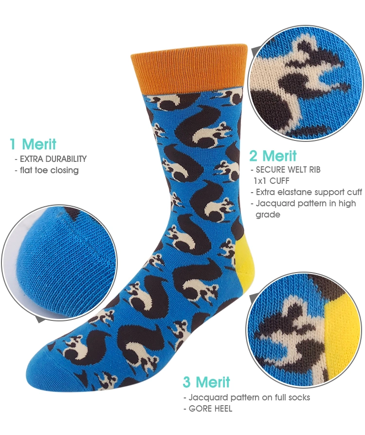 Skunk Happy Box Feet Sock Mens Outlet Manufacturers