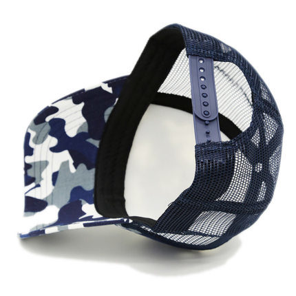 Custom Embroidery Army Hats Fashion Mesh Trucker Baseball Cap Snapback Camo Cotton Hat