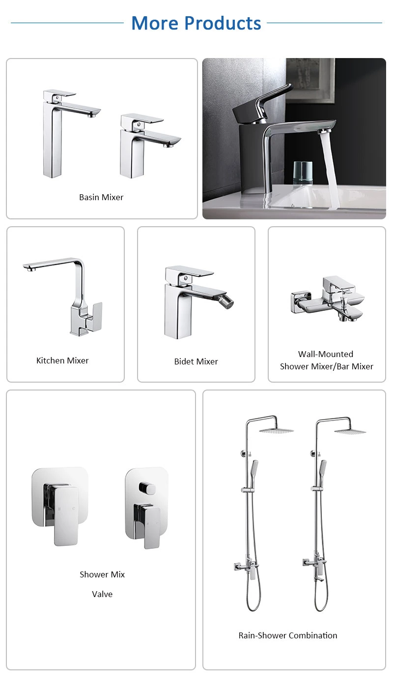 Channing Brass Wall Mounted Taps Contemporary Basin Waterfall Faucet Concealed Basin Water Mixer (QT-23 1702)