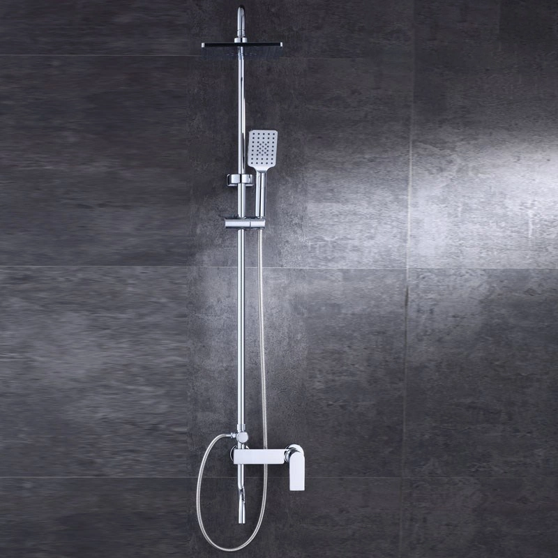 Unique Style Faucet Waterfall and Rainfall Bathroom Thermostatic Shower Set Rain Shower