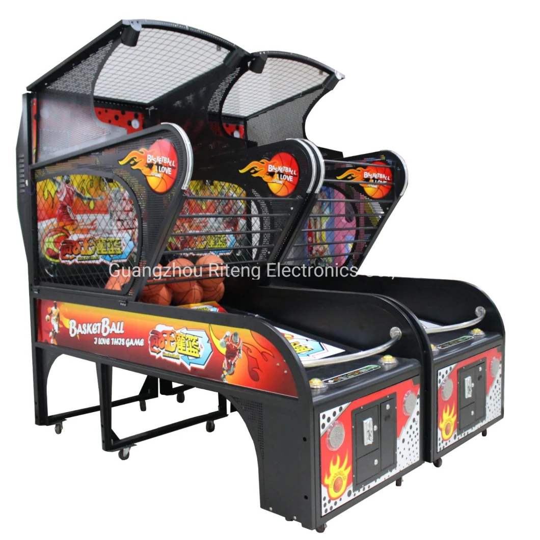 Sport Game Coin Operated Indoor Street Basketball Gaming Machines