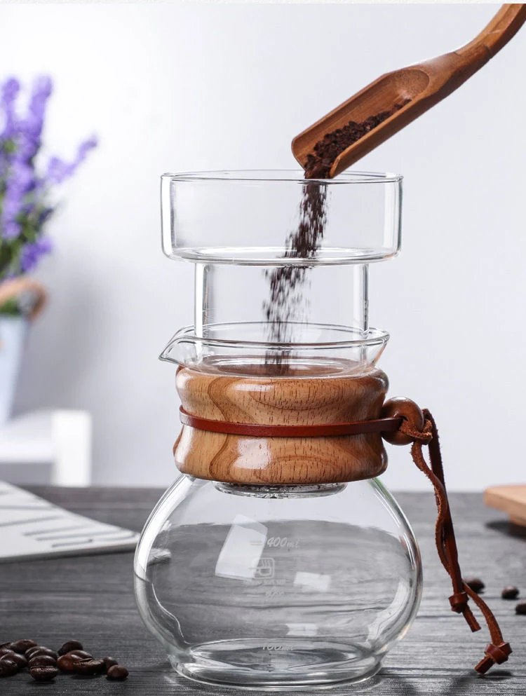 Hand Drip High Borosilicate Glass Ice Drip Coffee Pot Cold Brew Coffee Maker