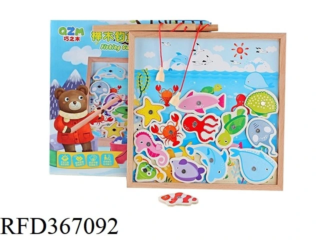 Kids Learning Toy Magnet Toy Colorful Fishing Toy Number Letter Fishing Game