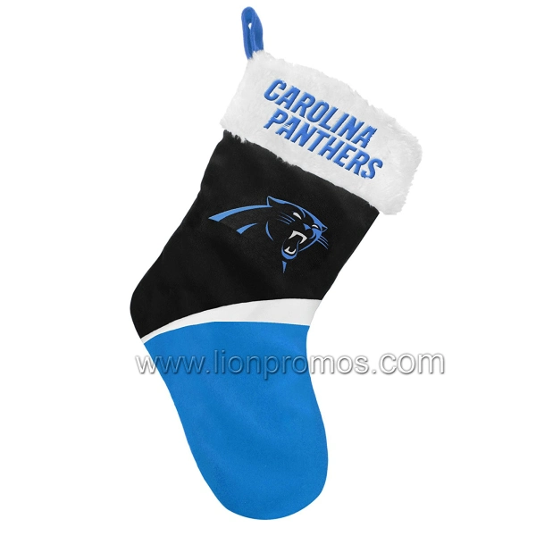 Custom Logo Christmas Promotional Gift Fleece Christmas Socks