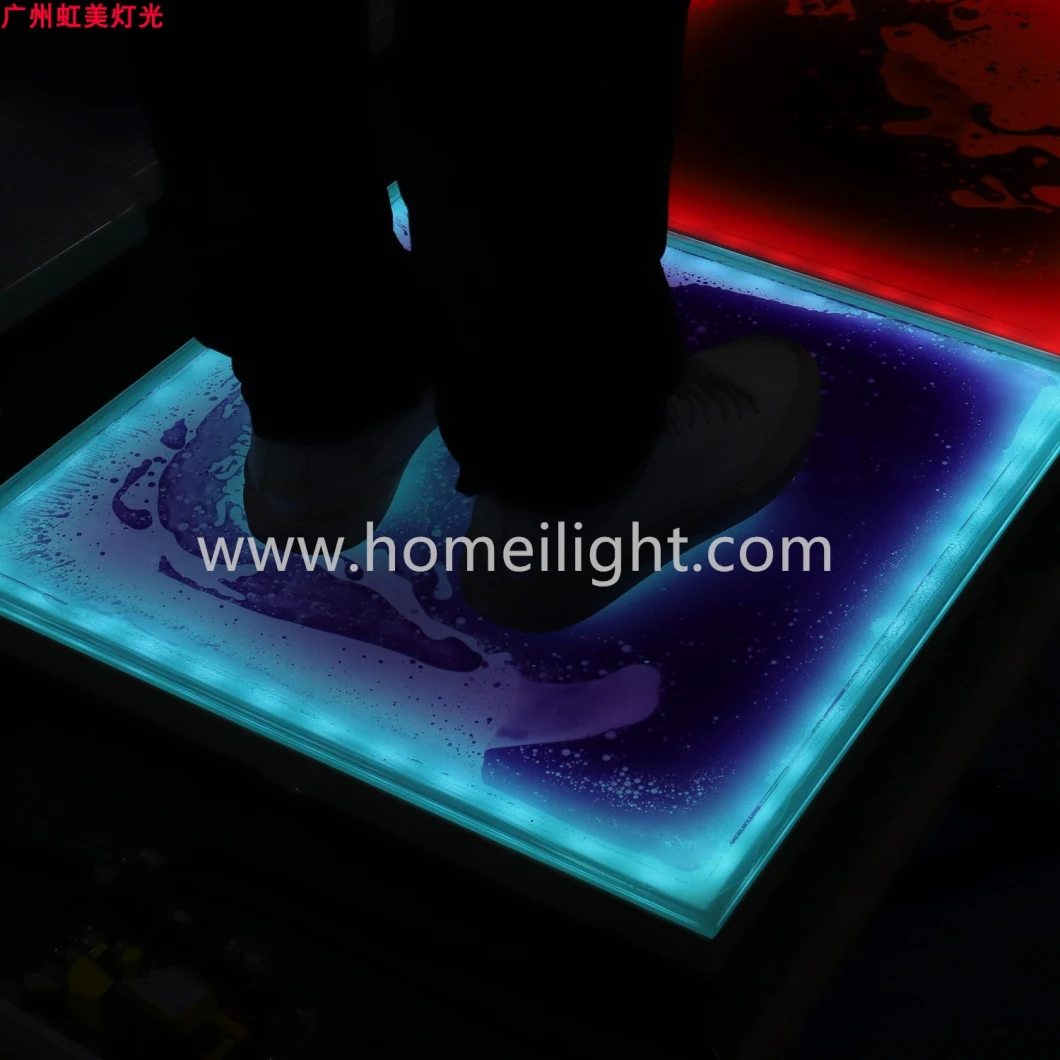 Hot Sale 3D Stage Dance Video Game Disco DJ Liquid Dance Floor Tile