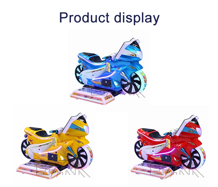 Coin Operated Motorcycle 3D Riding Game Machine Amusement Kiddie Ride Arcade Simulator