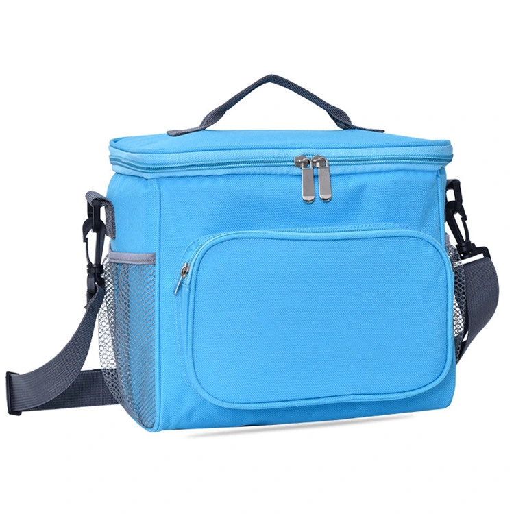 Double Layer Food Fresh-Keeping Lunch Bag Camping Food Storage Bento Bag