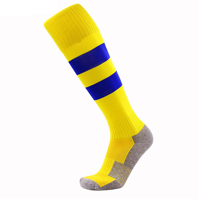 High Quality Men's Cotton Mens Socks Sports Striped Rugby Sock / Sport Compression Soccer Sock
