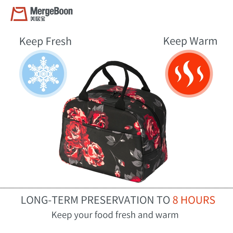 Eco Friendly Waterproof Leakproof Thermal Delivery Food Custom Logo Lunch Ice Cooler Bag