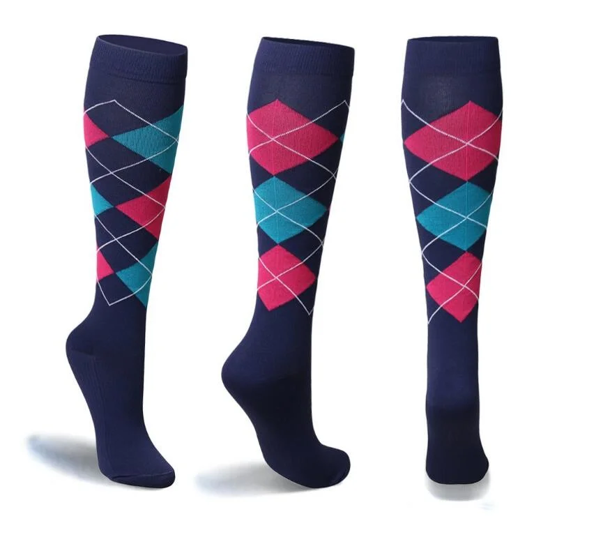 Wholesale Breathable Custom Logo Sport Compression Socks Running Socks