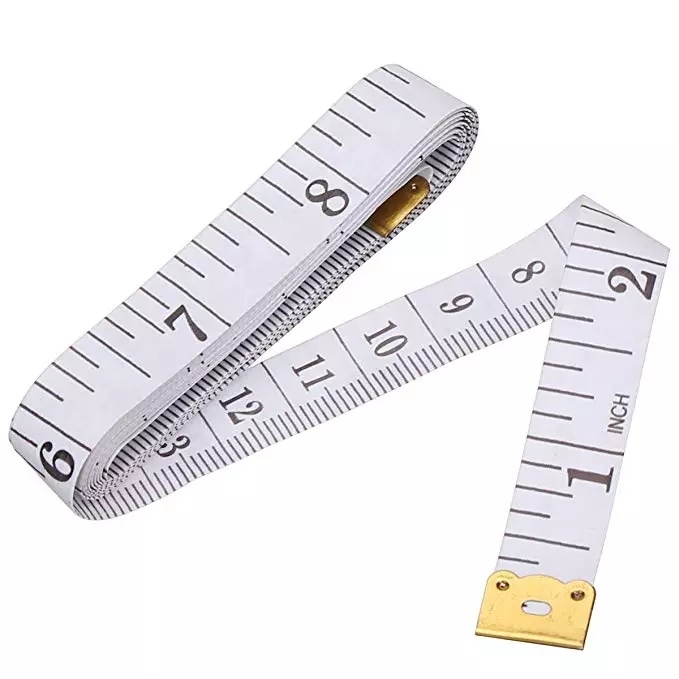 Body Measuring Ruler Sewing Tailor Tape Soft Flat 60 Inch Random Color 1.5 M Sewing Ruler