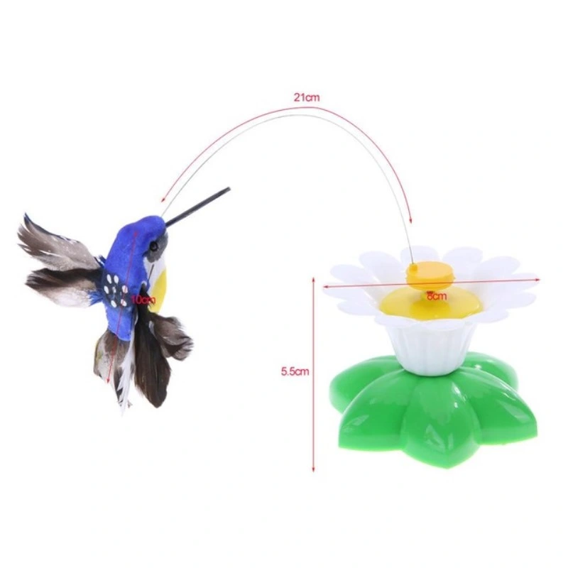 Cat Electric Butterfly Birds Animal Toys Plastic Funny Pet Cats Training Toys