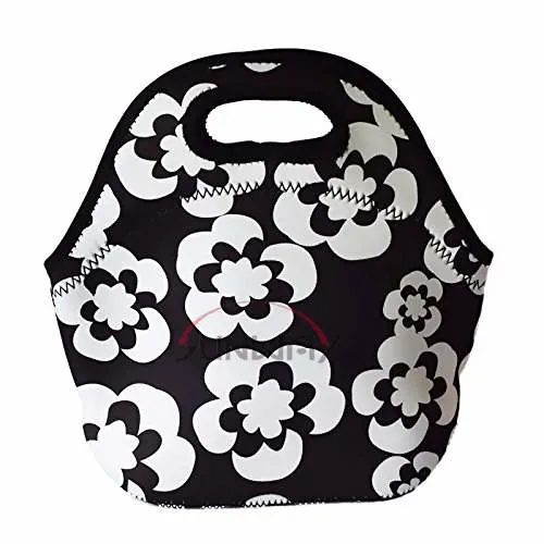 Custom Fitness Neoprene Insulated Lunch Tote Bag, Picnic Cooler Bag (BC0056)