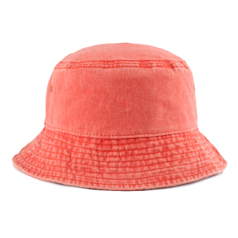 Wholesale Washed Cotton Bucket Hat Fisherman Hat