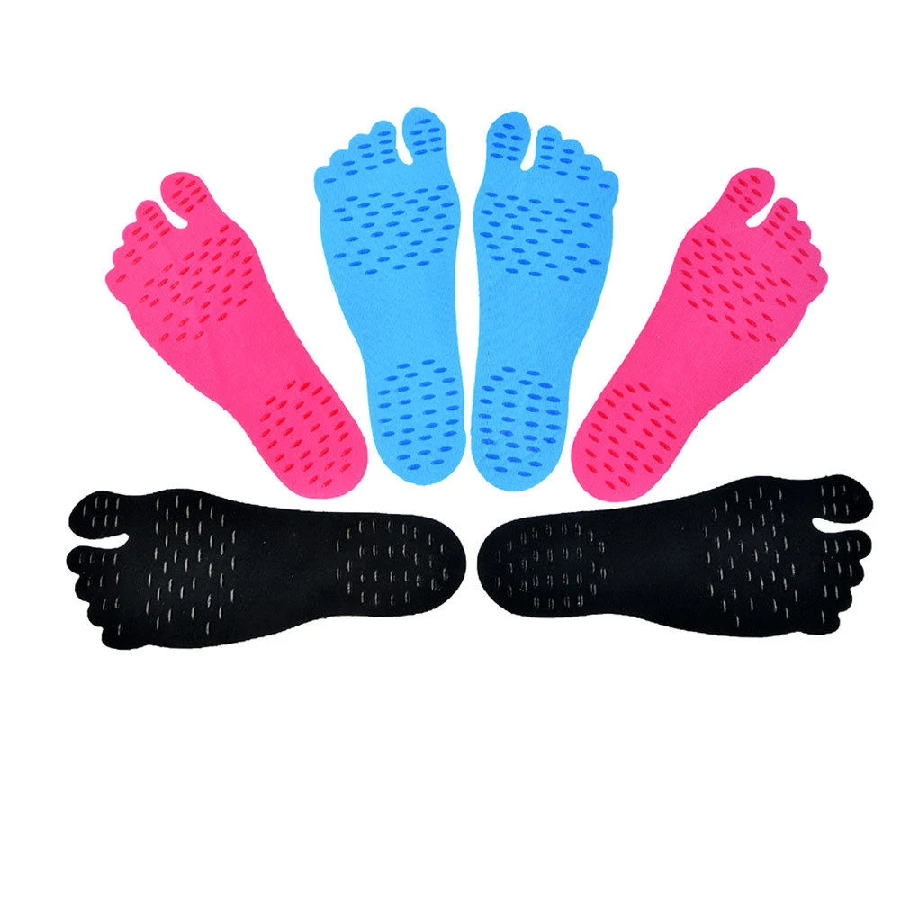 Unisex Beach Invisible Foot Waterproof Protective Socks Foot Pad