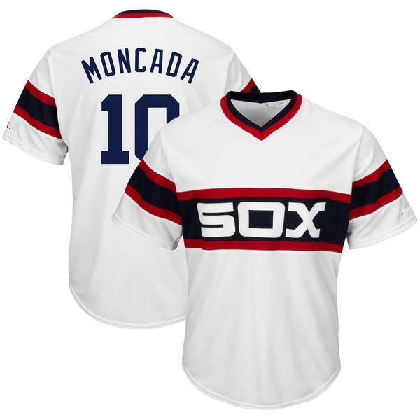 White Sox Jerseys 10 Yoan Moncada Baseball Jerseys