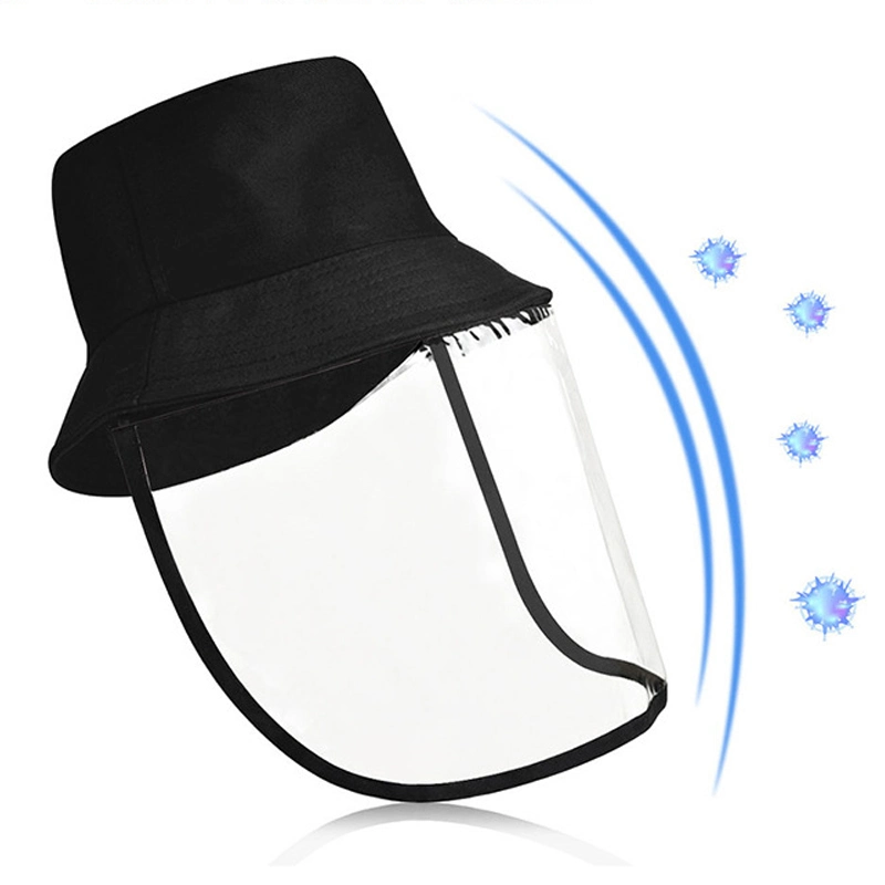 Fashion Adult Protective Fisherman Hat Anti Splash Droplet Isolation Eye Face Shield Hat Kids