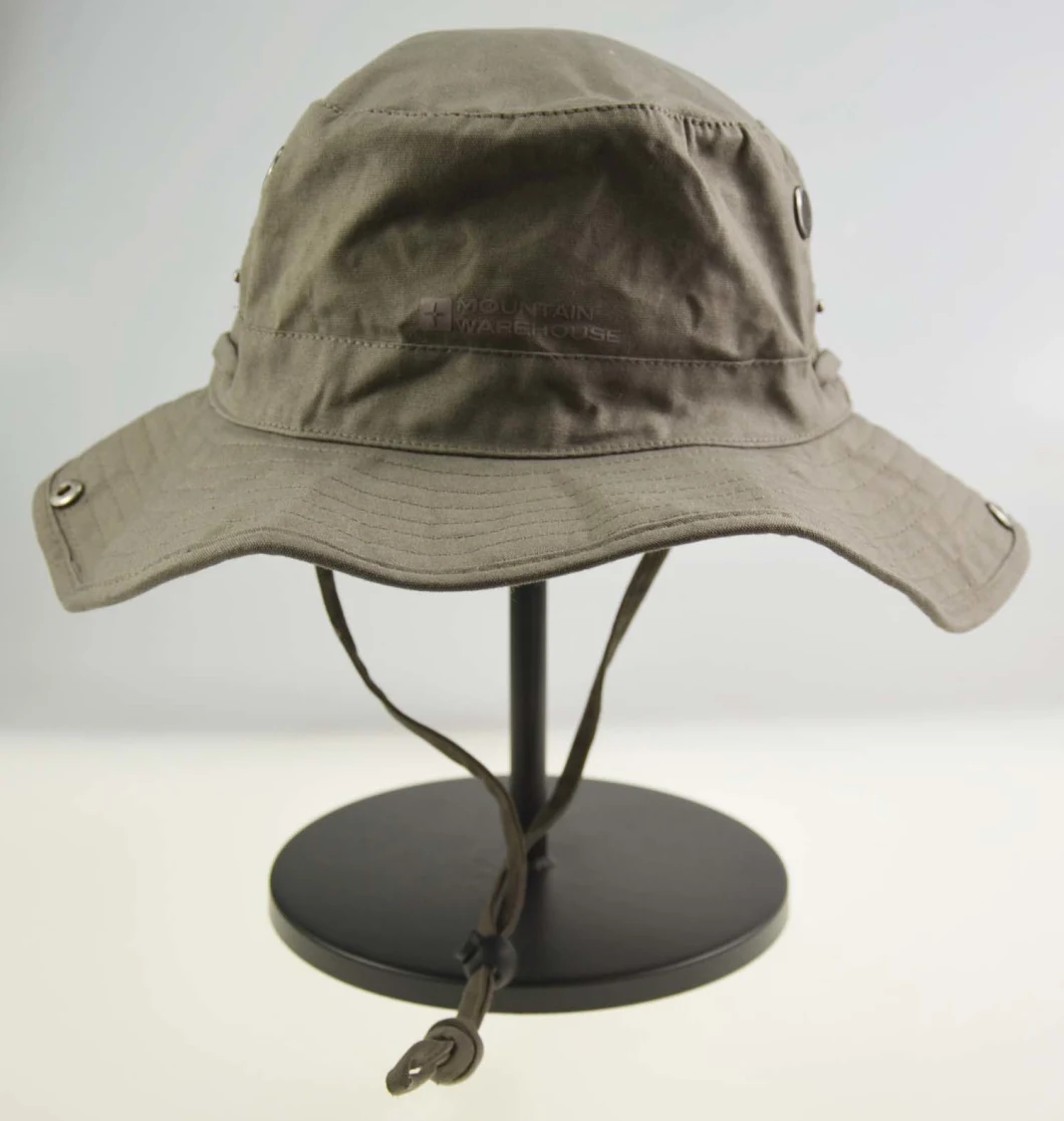 BSCI Functional Military Khaki Cotton Jungle Fishing Bucket Hat