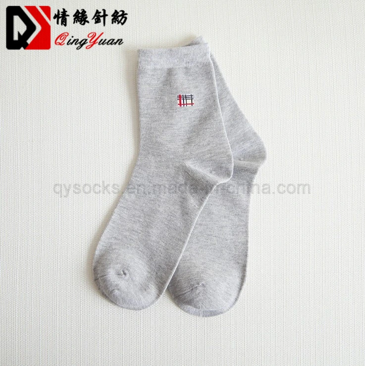 100% Cotton Summer Crew Socks for Men Casual Breathable Invisible Fashion Solid Color Socks