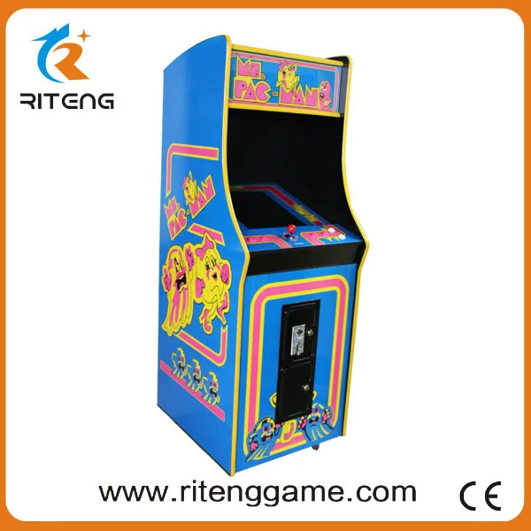 19 Inch Screen Ms Pacman Retro Arcade Game Machine