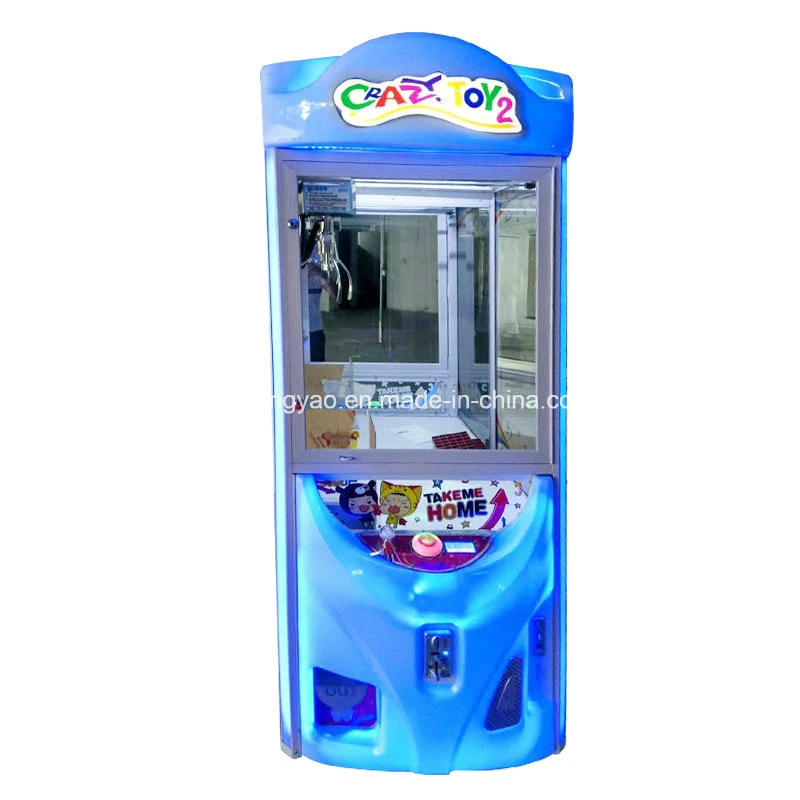 Arcade Toy Candy Crane Crazy Toy2 Claw Machine for Sale