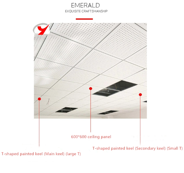 CE Exposed Ceiling T-Grid T Grid Suspension System Suspended Ceiling Framing T-Grid Tbar
