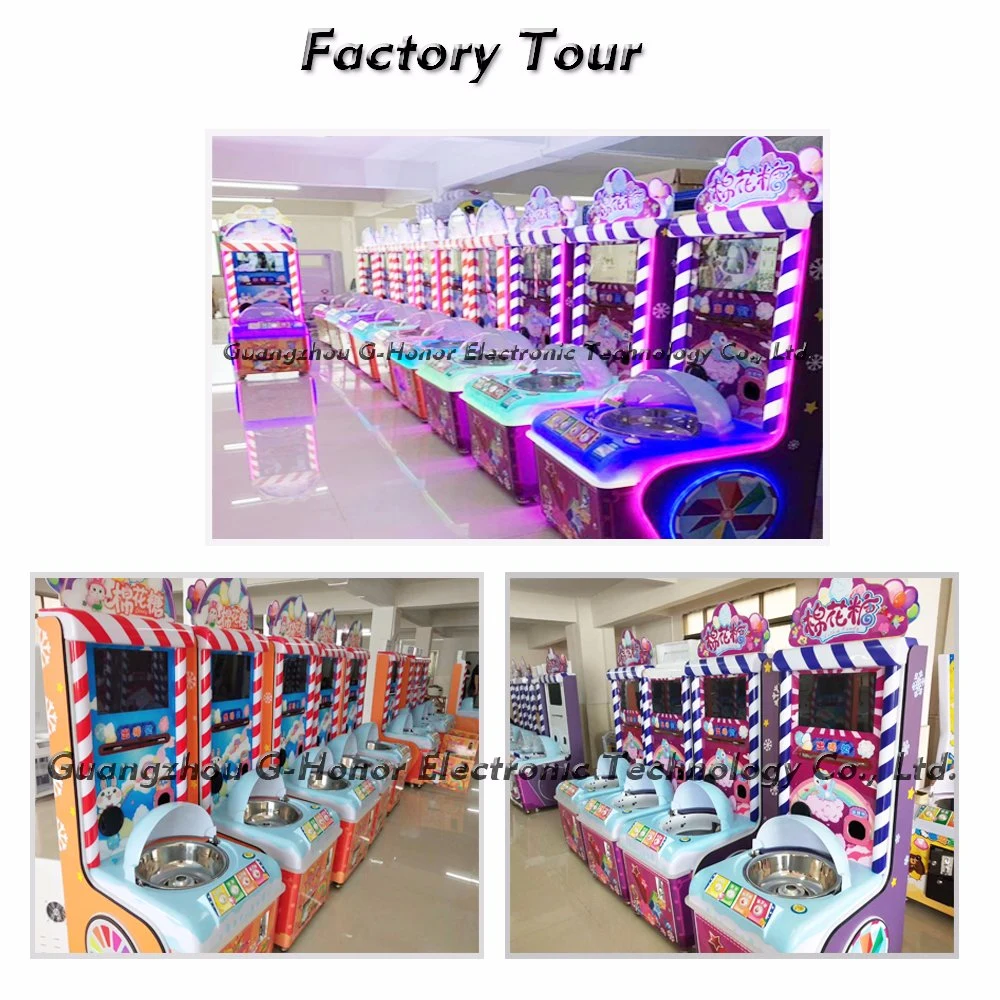 Indoor Arcade Candy Machine Electronic Game Machine Cotton Candy Machine Automatic Sugar Candy Machine Coin-Operated Game Machine Adult Electronic Version Candy