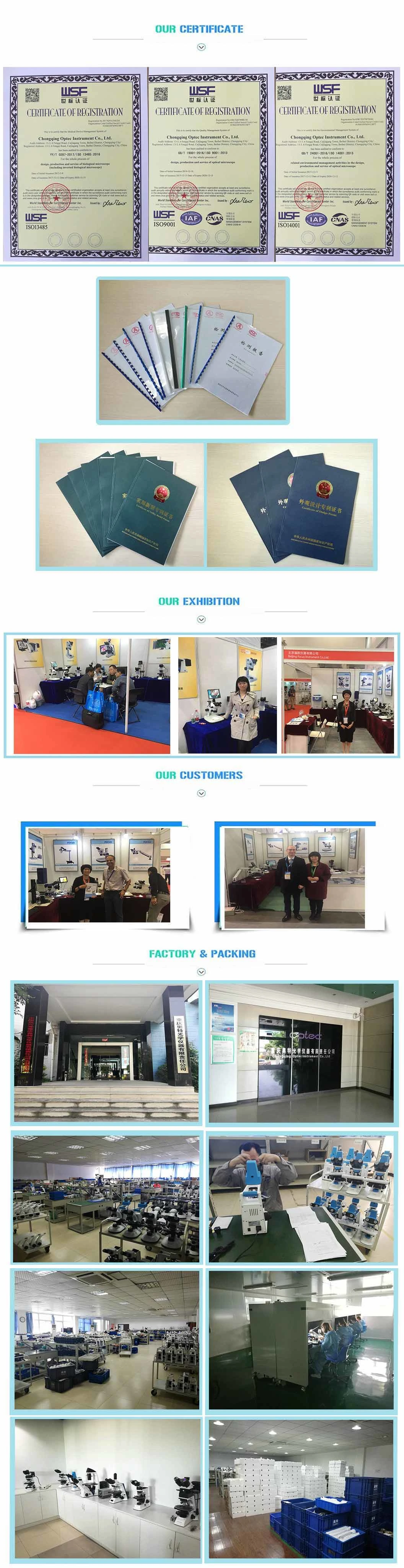 Made in China Biological Microscope for Biological Microscopic Instrument