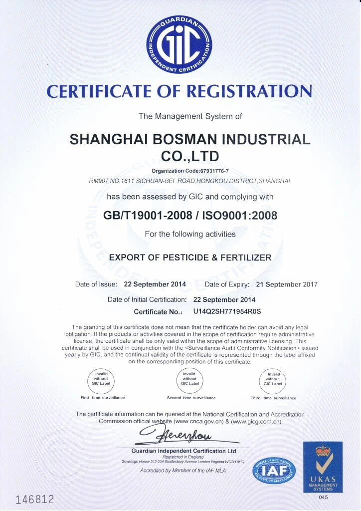 Copper Oxychloride 30% SC Fungicide & Bactericide