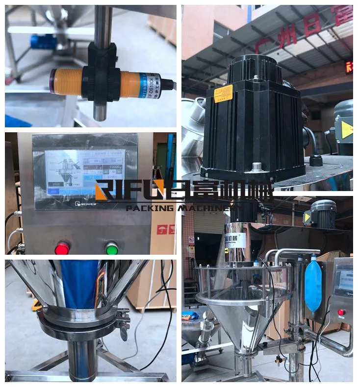 Semi Automatic Powder Filling Machine for Spice Powder Protein Powder Milk Powder Rice Powder Flour Coco Powder Coffee Powder Tea Powder Pepper Soda Powder