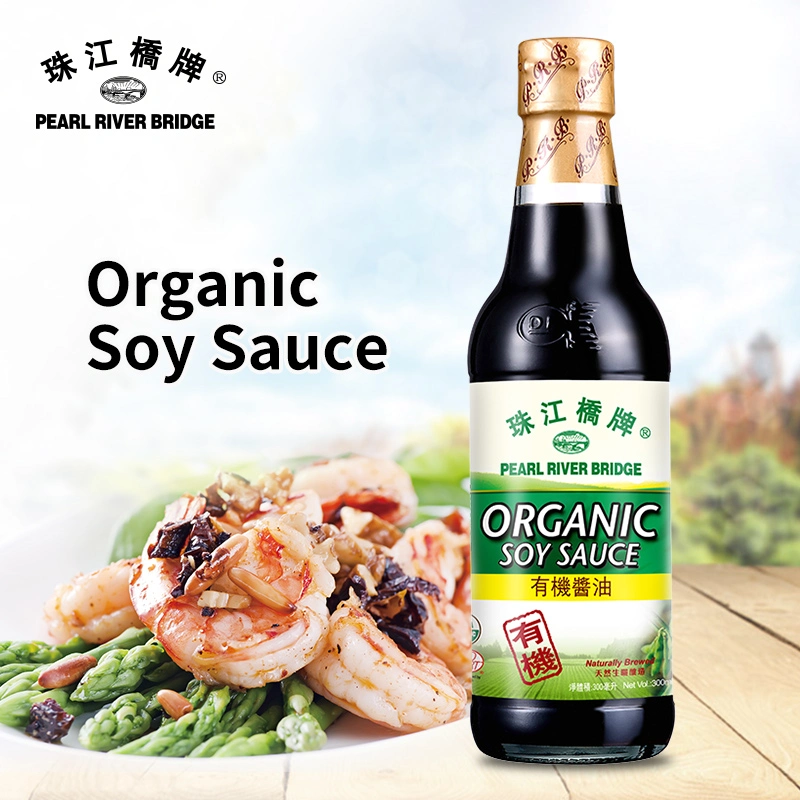Organic Soy Sauce 300ml Certified by Ecocert SA & USDA Organic Pearl River Bridge Brand